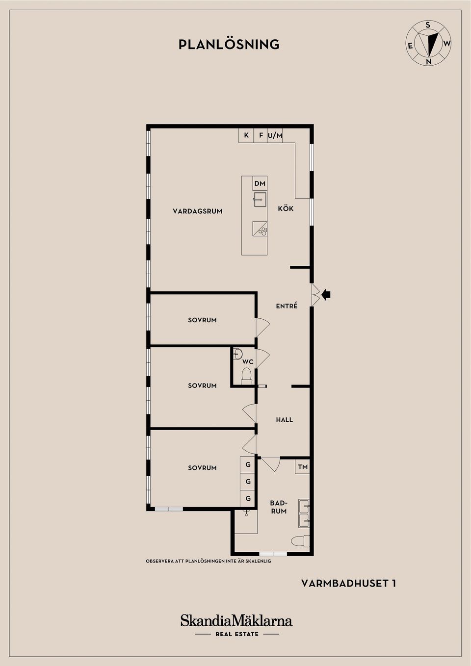 Bostadsrätt, Brunnsparken varmbadhuset 1, Ramlösa, Helsingborg