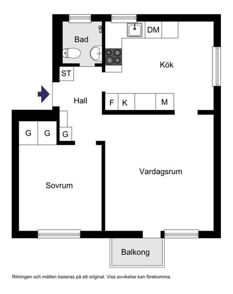Bostadsrätt, Finn Malmgrens väg 94, Hammarbyhöjden, Johanneshov, Stockholm