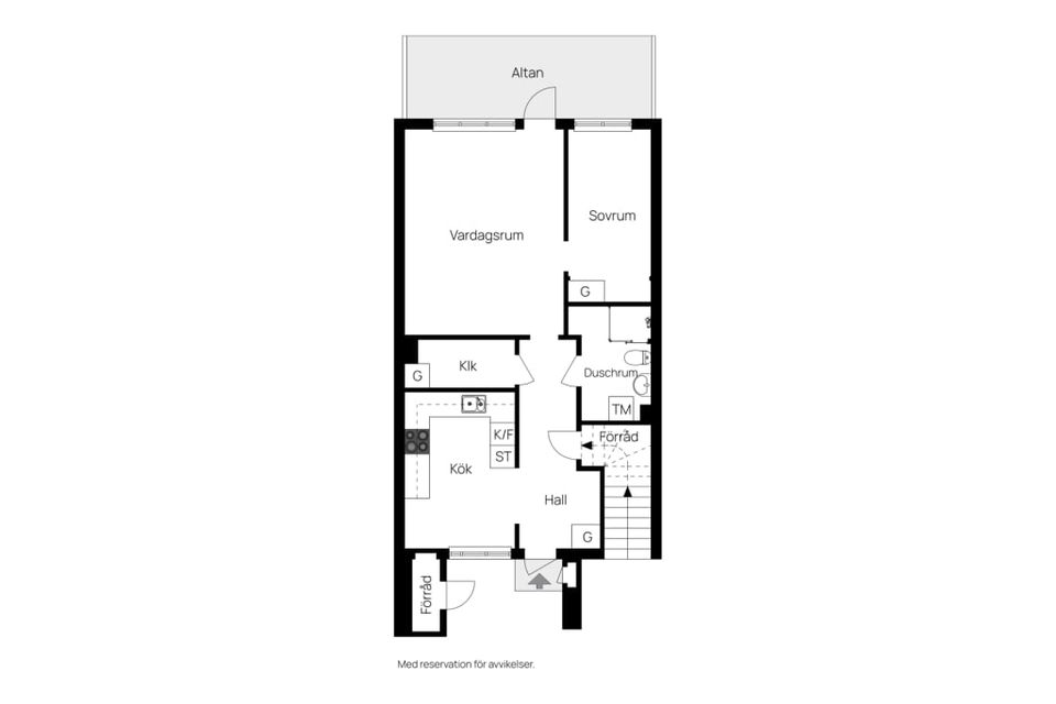Bostadsrätt, Torggatan 17C, Centrala Vara, Vara