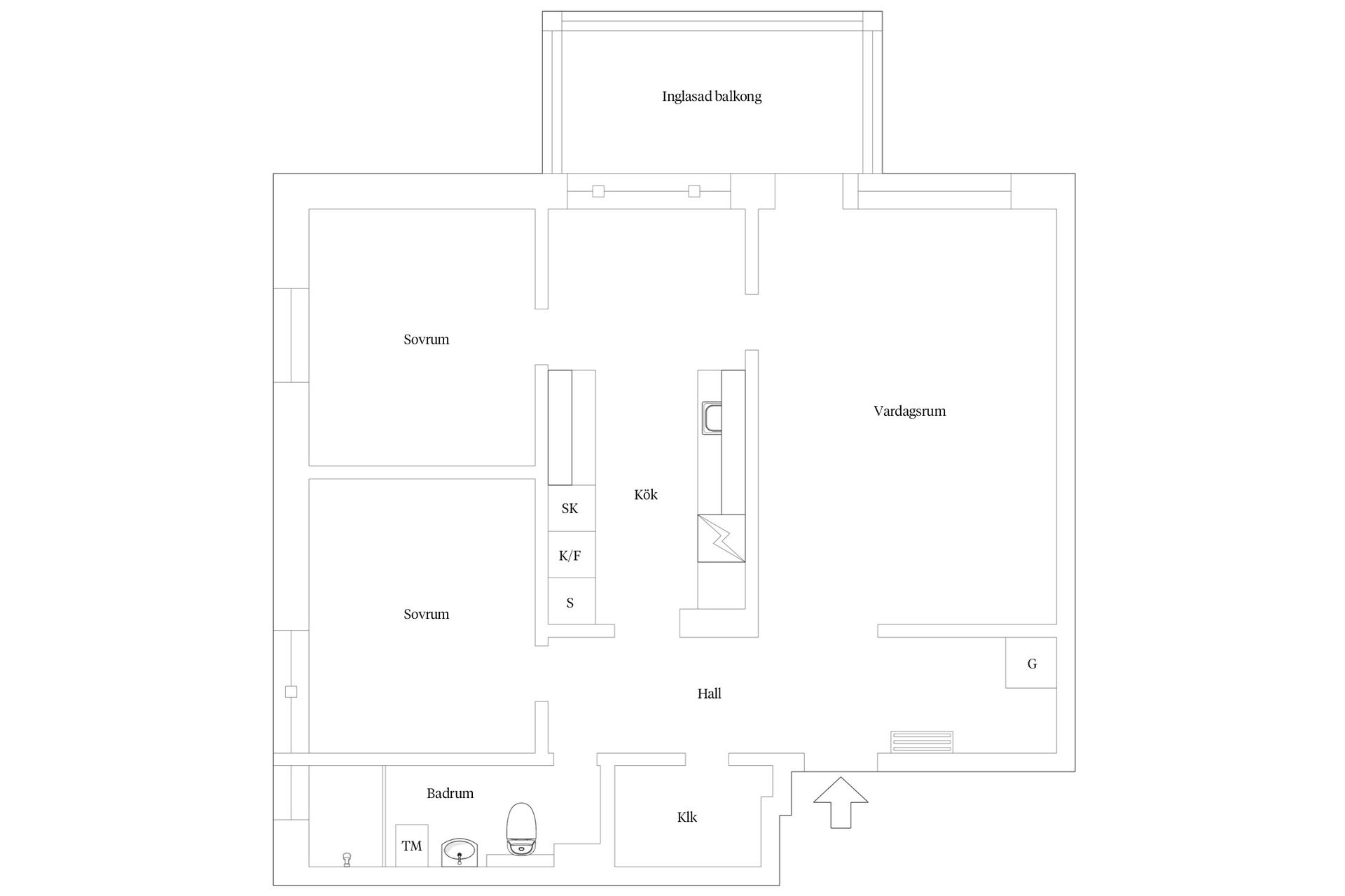 Bostadsrätt, Blåsvädersgatan 12, Biskopsgården, Göteborg