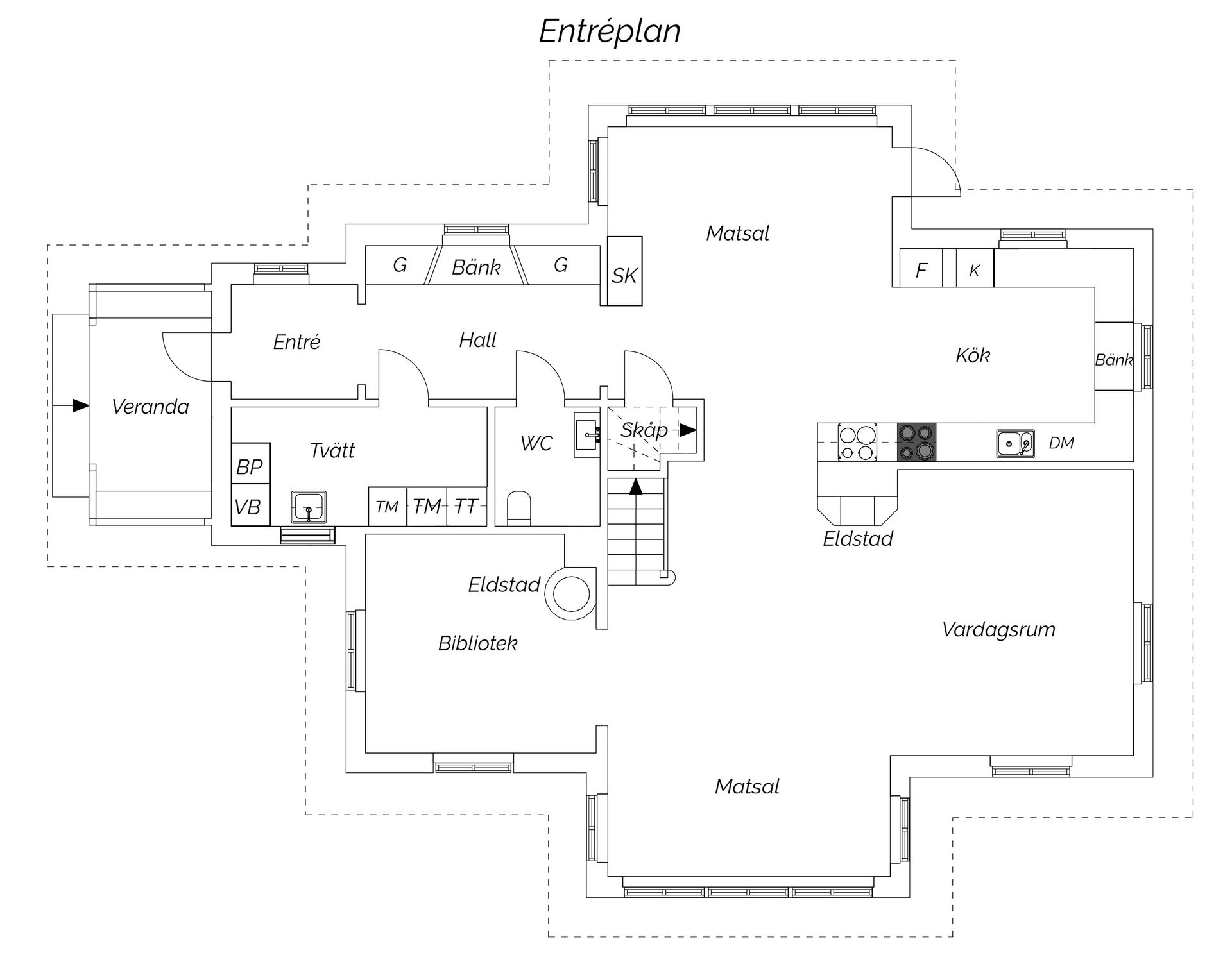 Villa, Lyckebovägen 3, Sjömarken, Borås