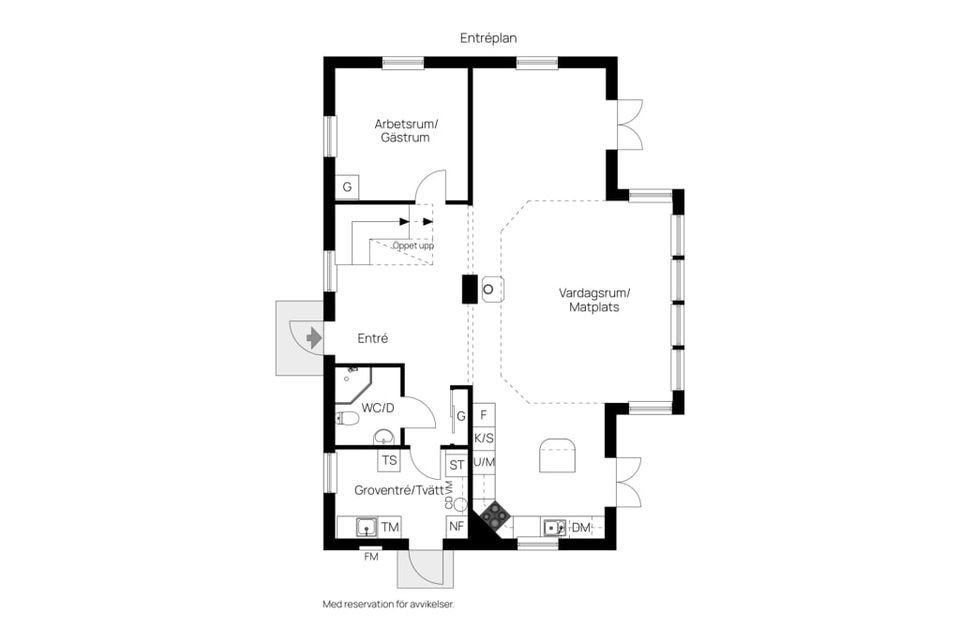 Villa, Faktor Palms väg 12B, Fyrby, Norrköping