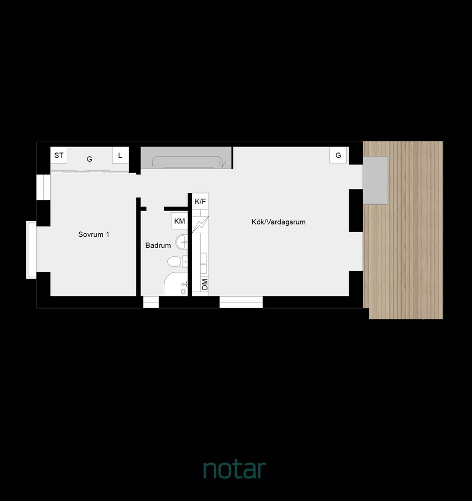 Bostadsrätt, Hamntorget 2G, Lomma