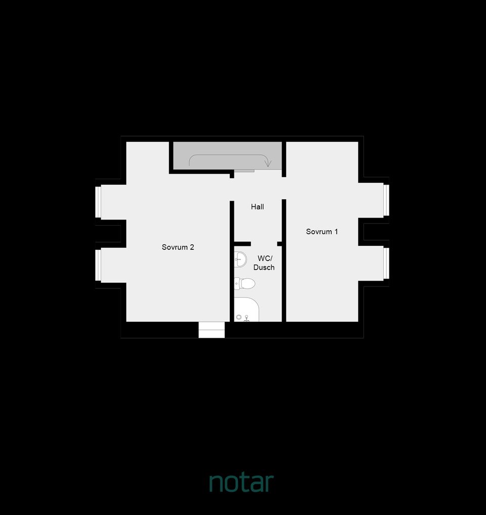 Bostadsrätt, Hamntorget 2G, Lomma
