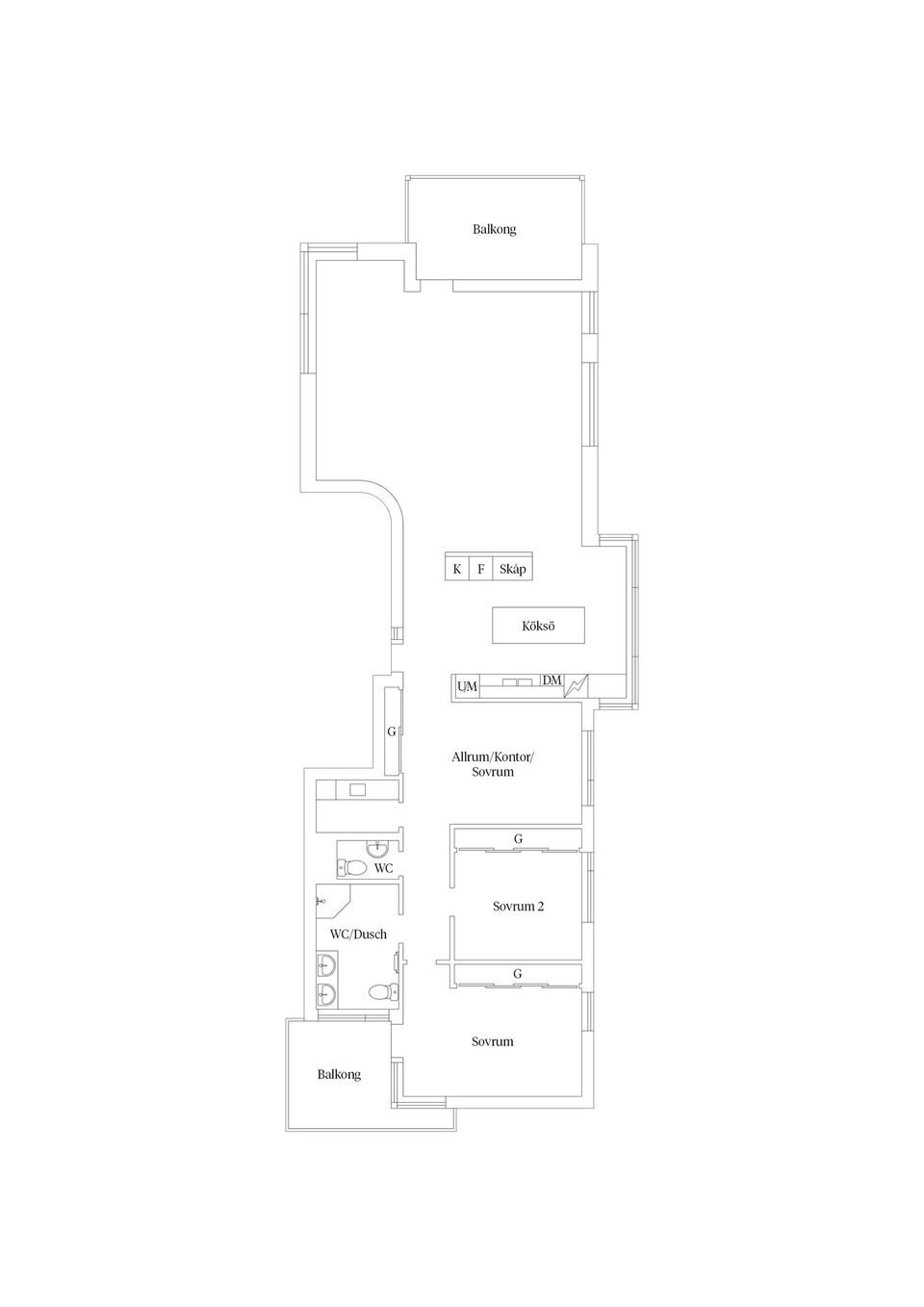 Bostadsrätt, Varvsgatan 3, Varvsholmen, Kalmar