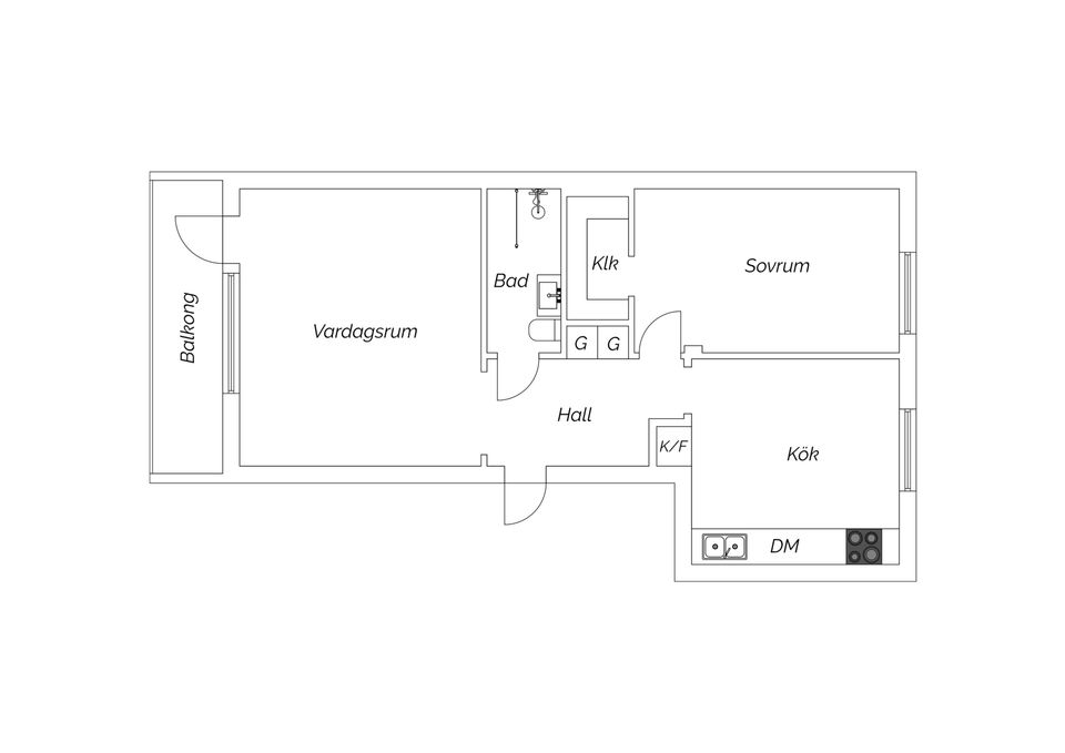 Bostadsrätt, Ludvigsbergsvägen 14, Alliero, Sundsvall
