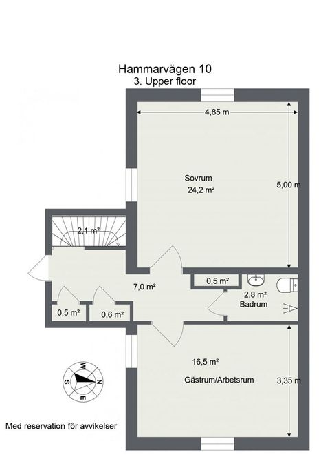 Villa, Hammarvägen 10, Bygdeå, Robertsfors