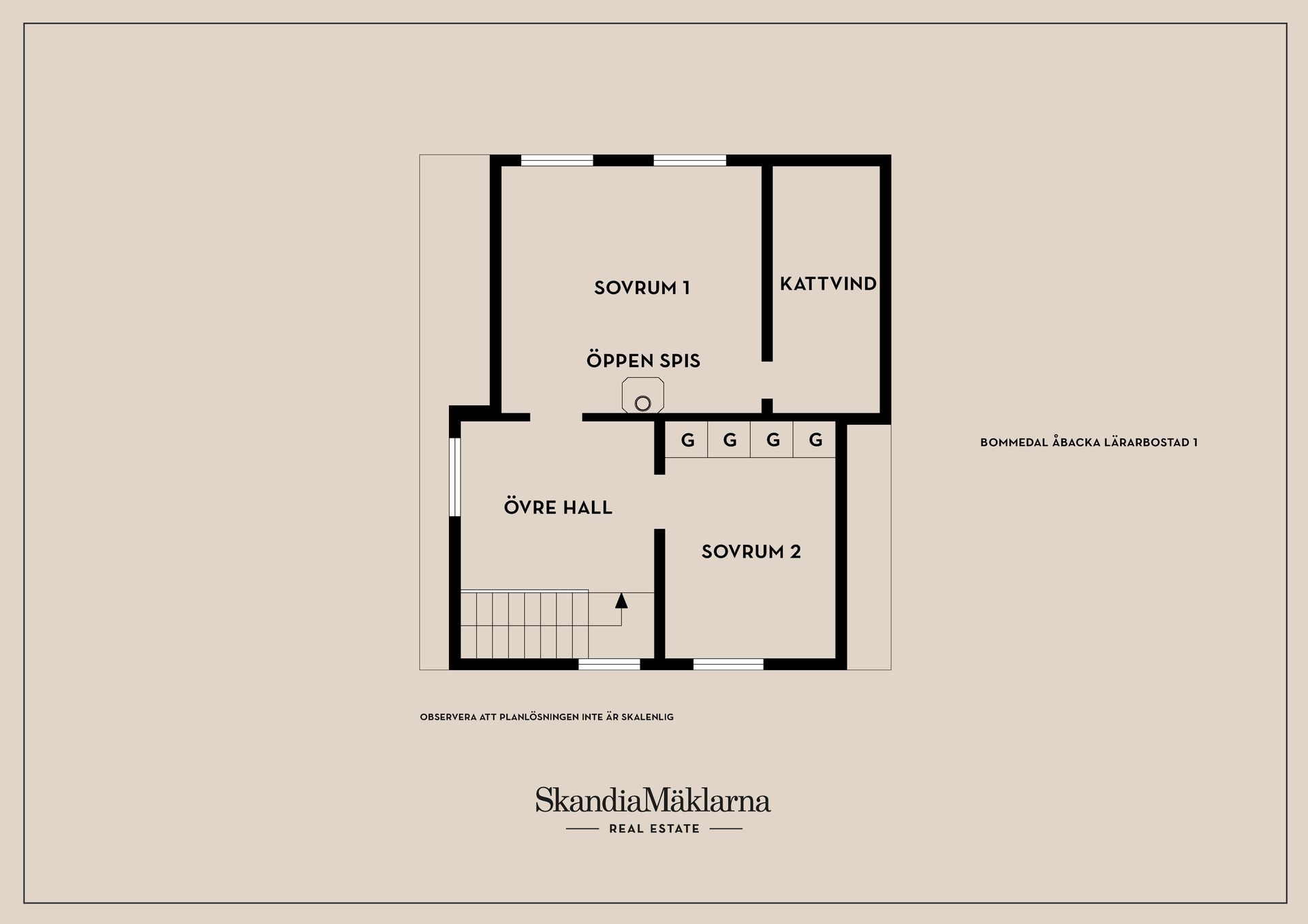 Villa, Bommedal Åbacka lärarbostad 1, Gammalkil, landet, Linköping