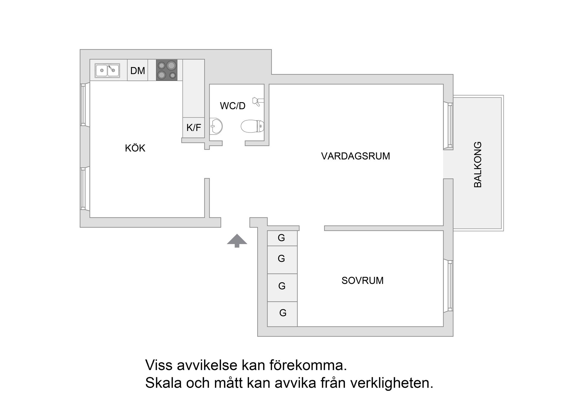Bostadsrätt, Guldsmedsvägen 7, Blåsut, Stockholm