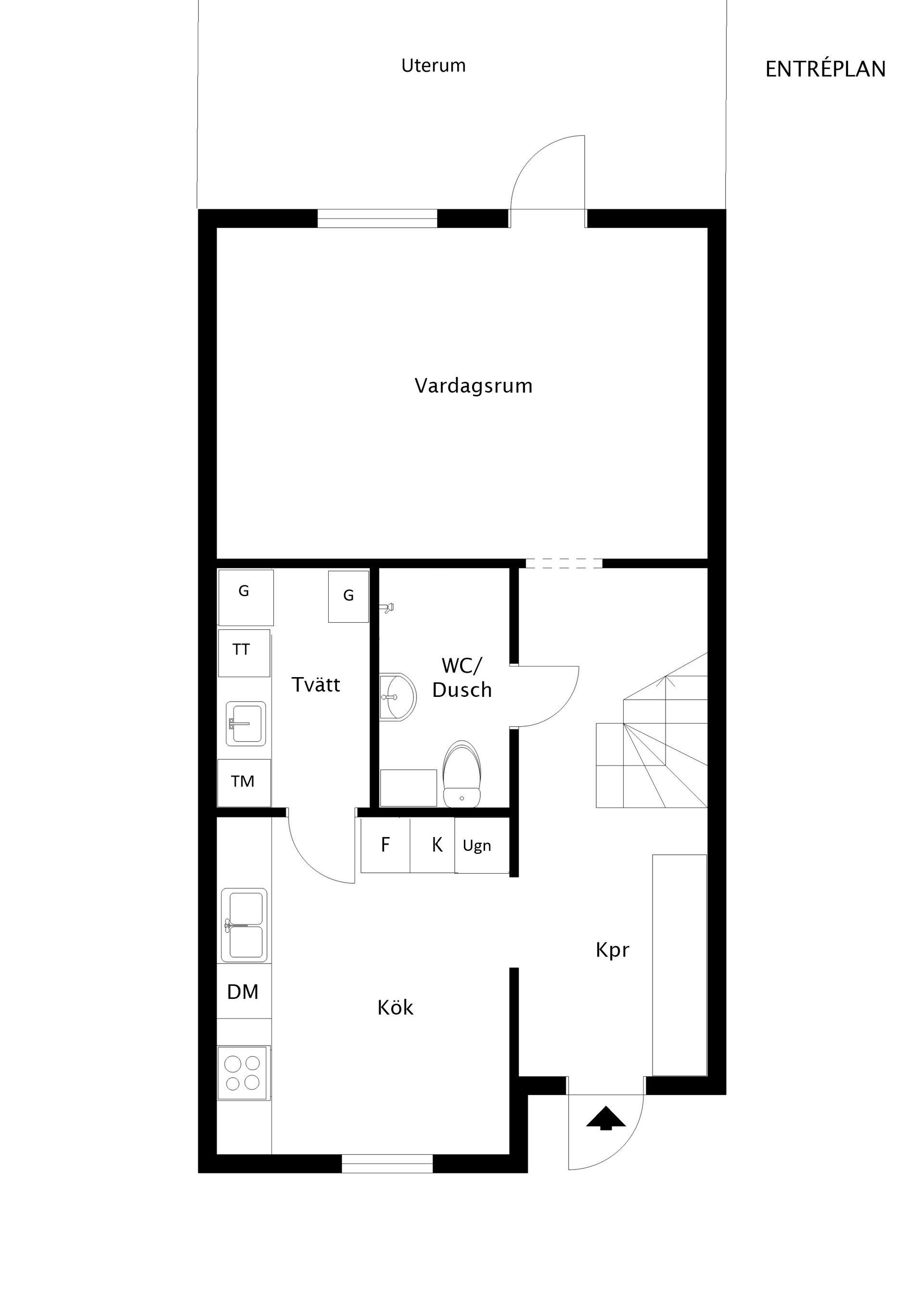 Radhus, Balettvägen 49, Huddinge
