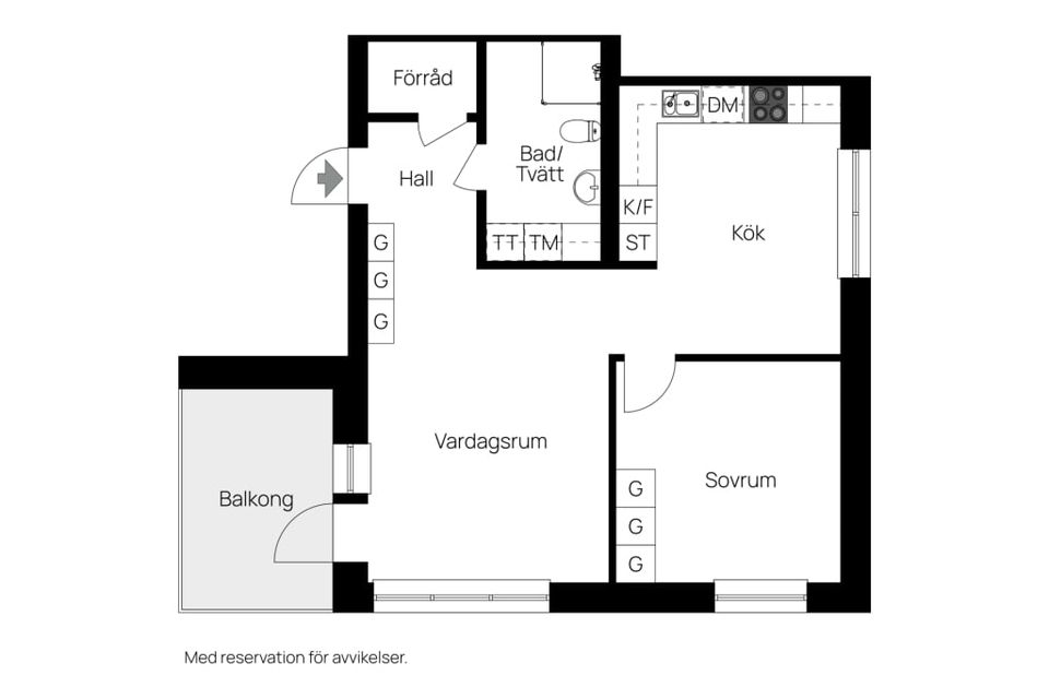 Bostadsrätt, Stationsgatan 2a, Märsta - Centralt, Sigtuna