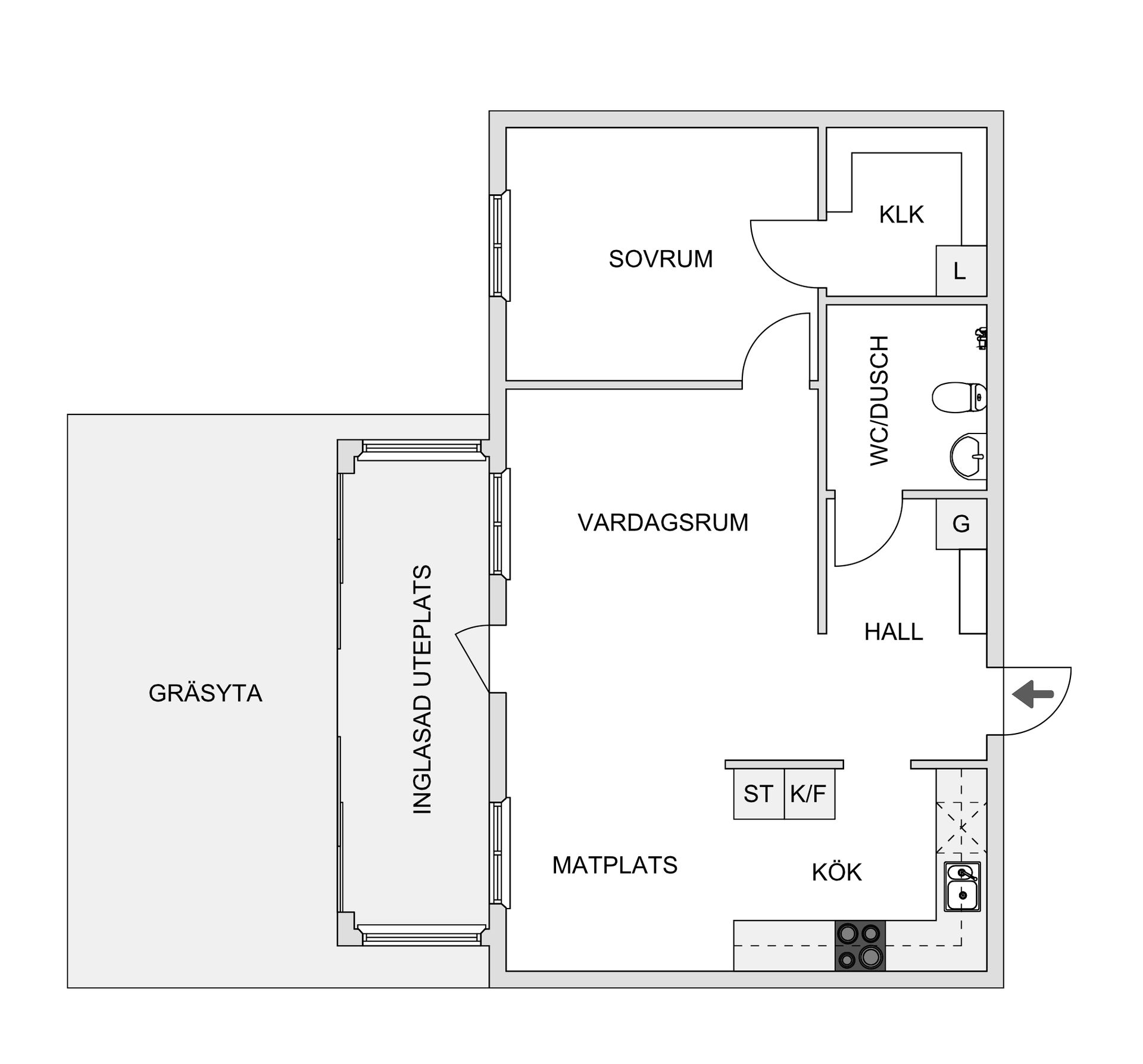 Bostadsrätt, Hagtornsvägen 3, Sigtuna - Pilsbo, Sigtuna