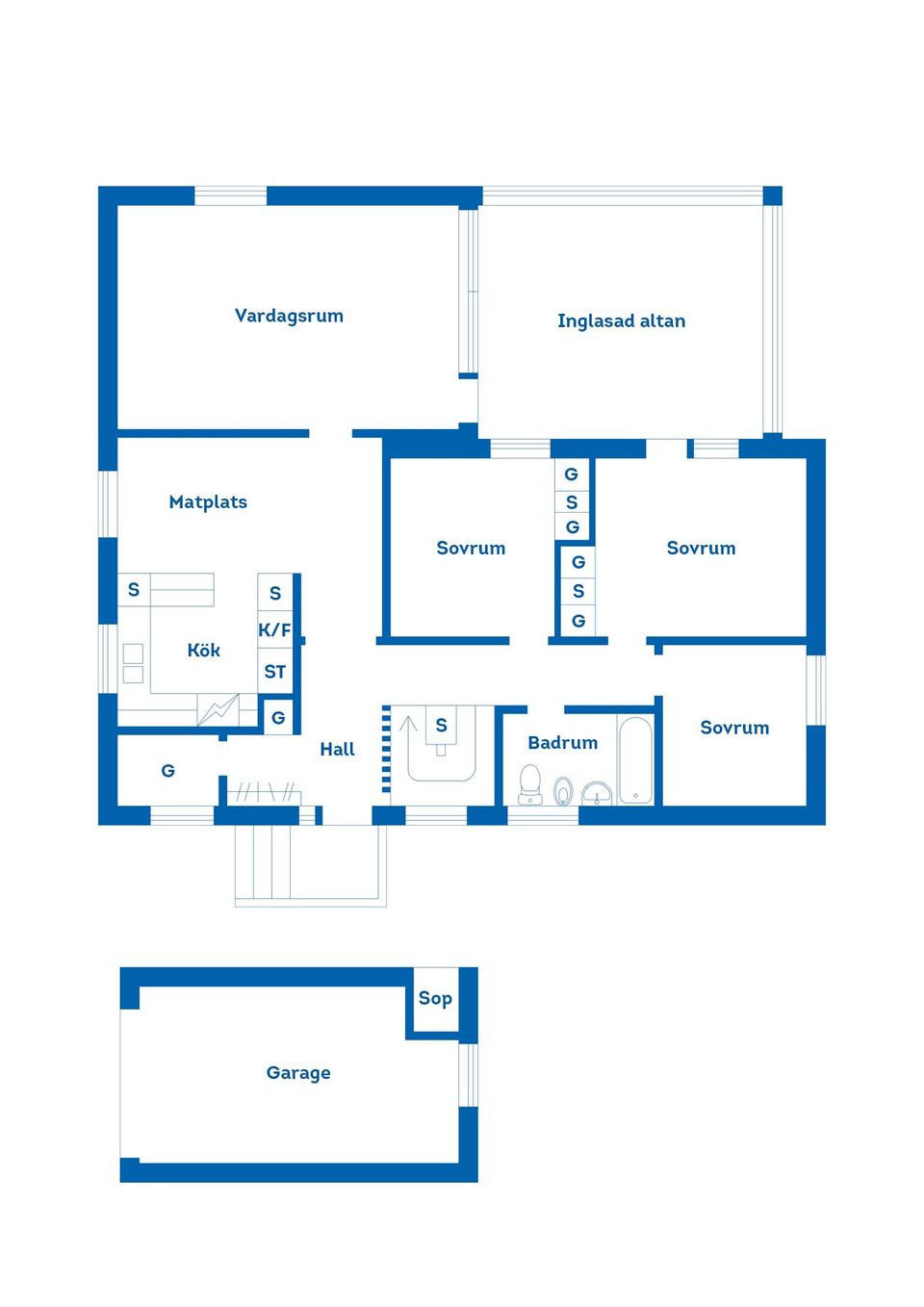 Villa, Skungelidsvägen 47, Norrboda, Nässjö