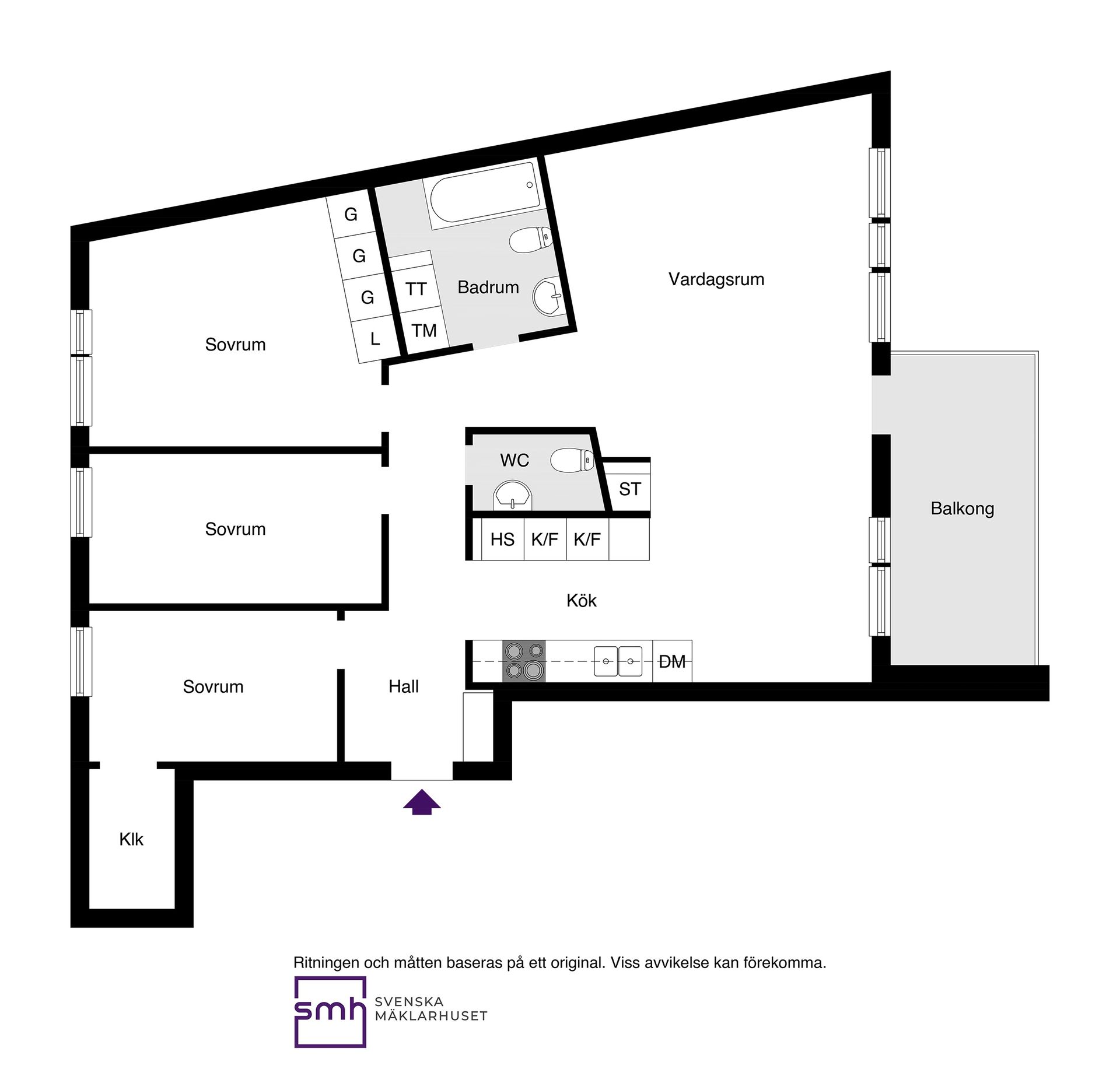 Bostadsrätt, Hamngatan 18 D, Bällstaån, Sundbyberg