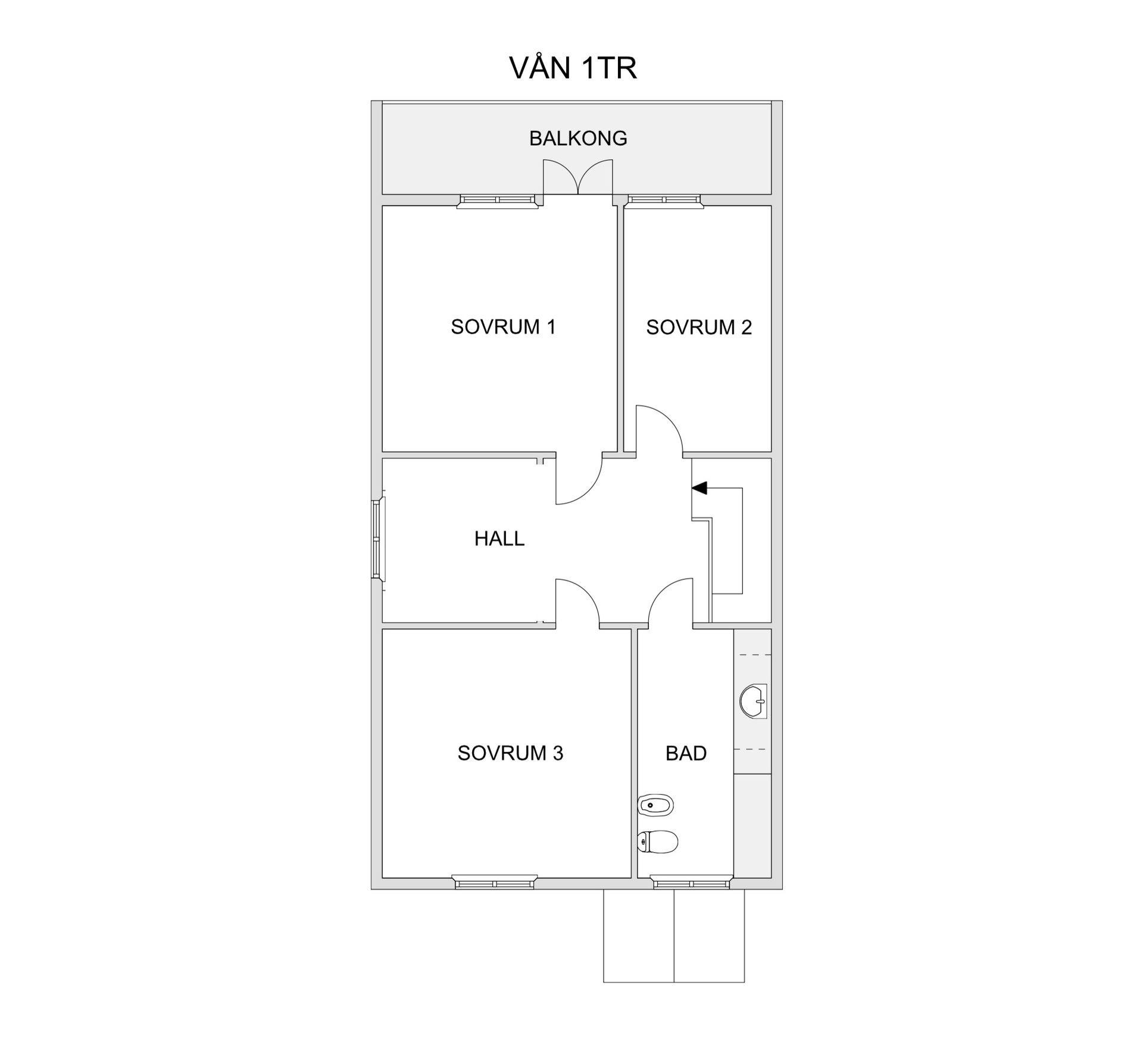 Villa, Radhus, Dalgatan 6A, Älvsbacka, Skellefteå