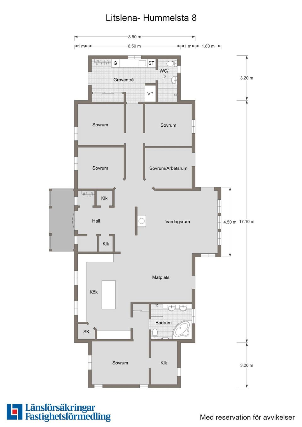 Villa, Litslena-Hummelsta 8, Grillby, Enköping