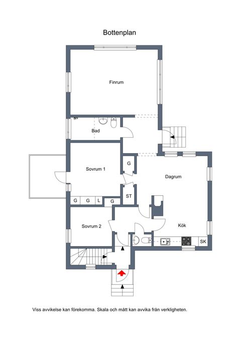Villa, Bjurvattnet 17, Skellefteå