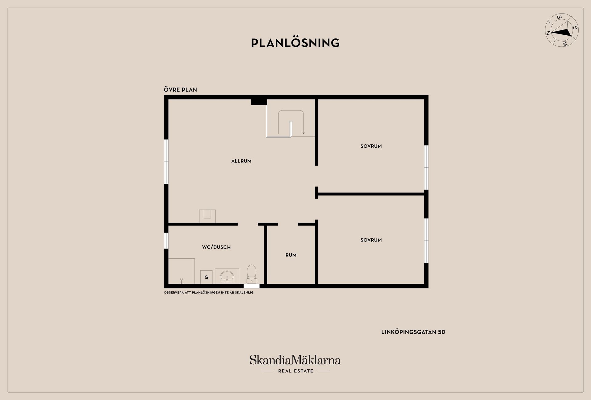 Radhus, Linköpingsgatan 5D, Mjölby