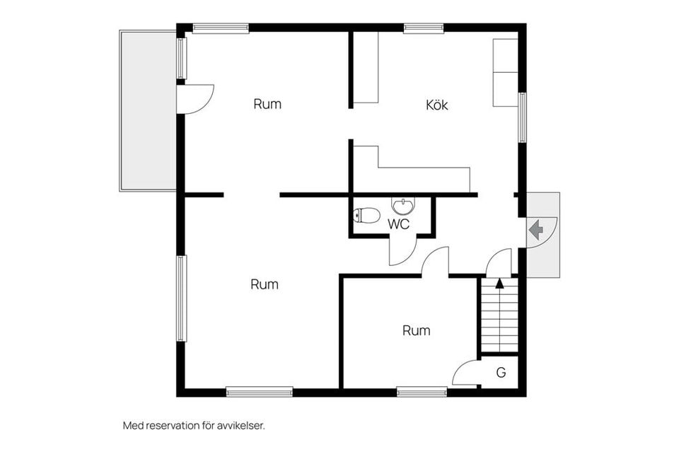 Villa, Södra vägen 67, Lövudden, Härnösand