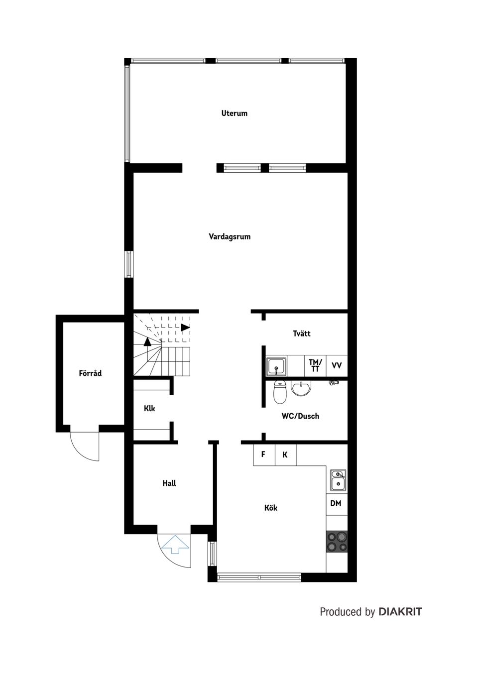 Bostadsrätt, Radhus, Pojkarnas väg 46, Bergshammar, Nyköping