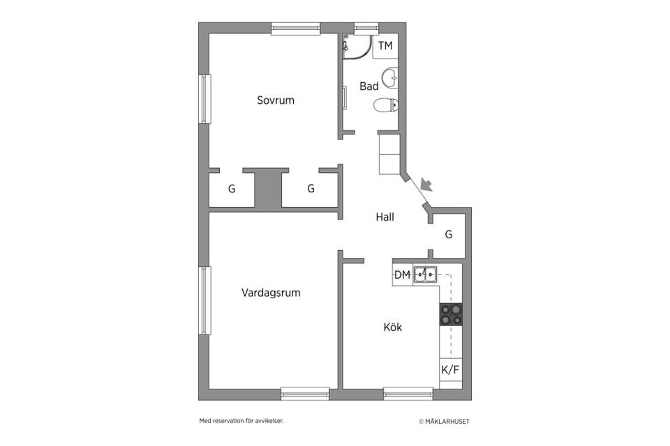 Bostadsrätt, Tallbacksvägen 22, Ulvsunda, Stockholm