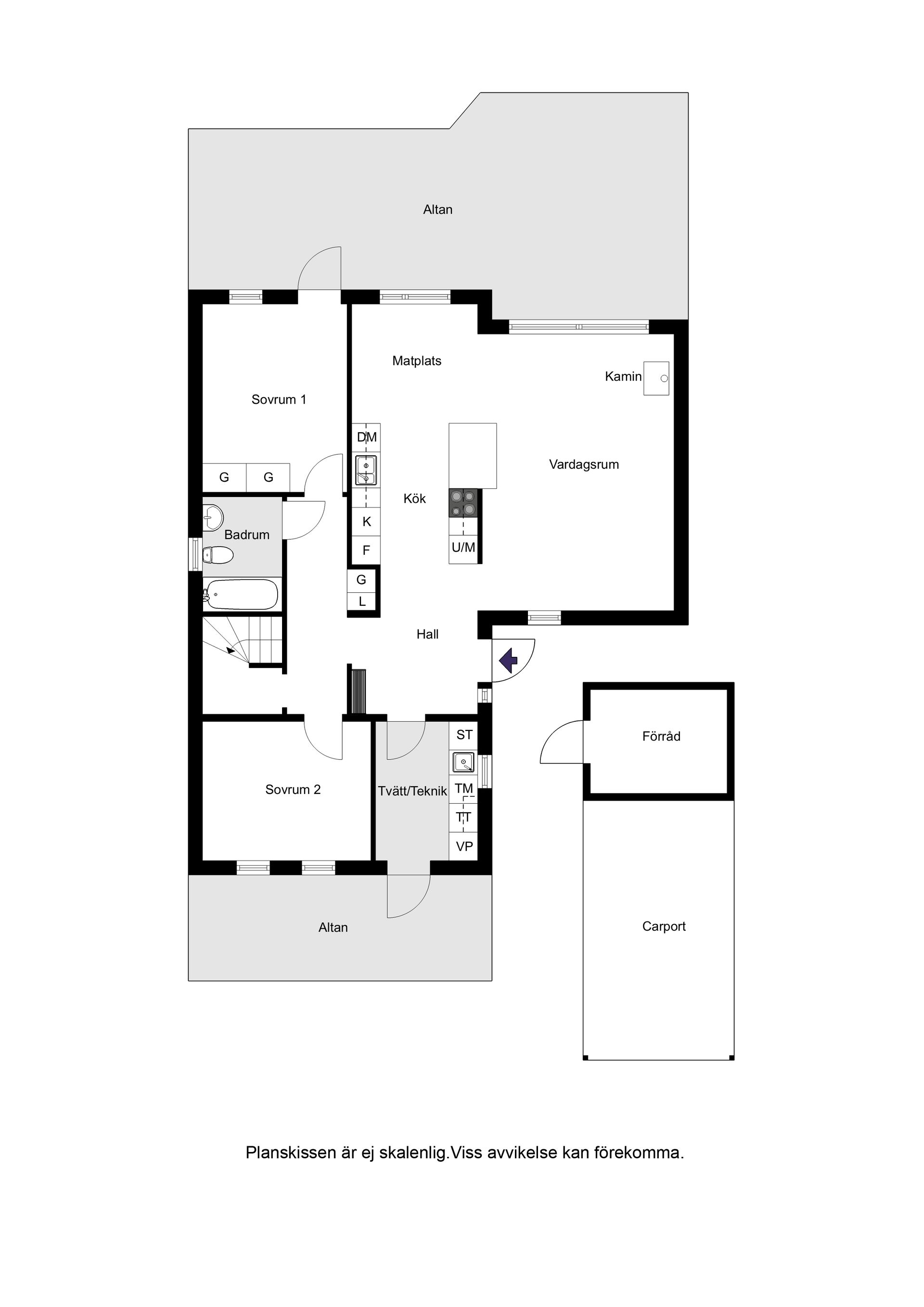 Villa, Rävstigen 6, Haverdal, Halmstad