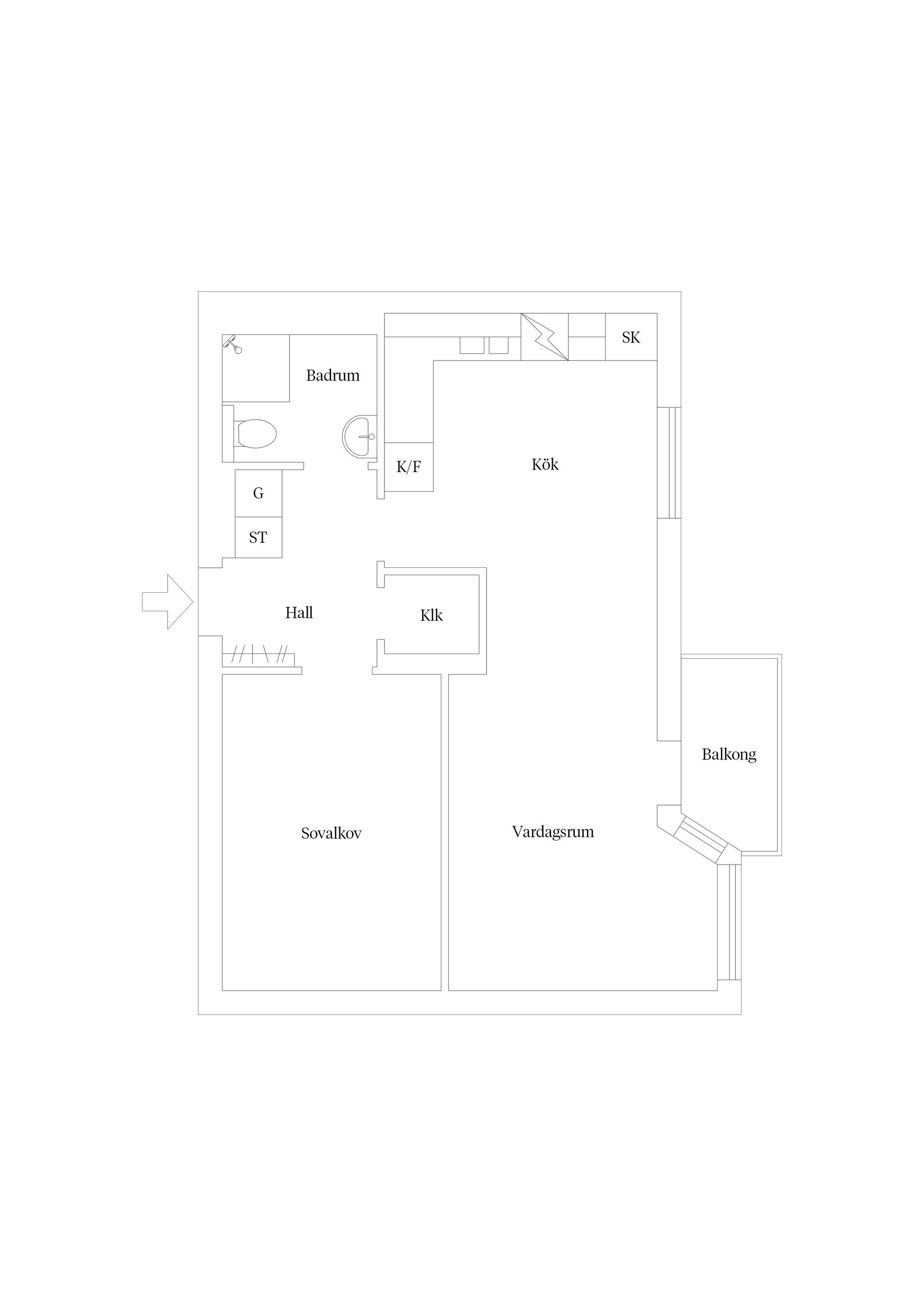 Bostadsrätt, Salabacksgatan 5B, Salabacke, Uppsala