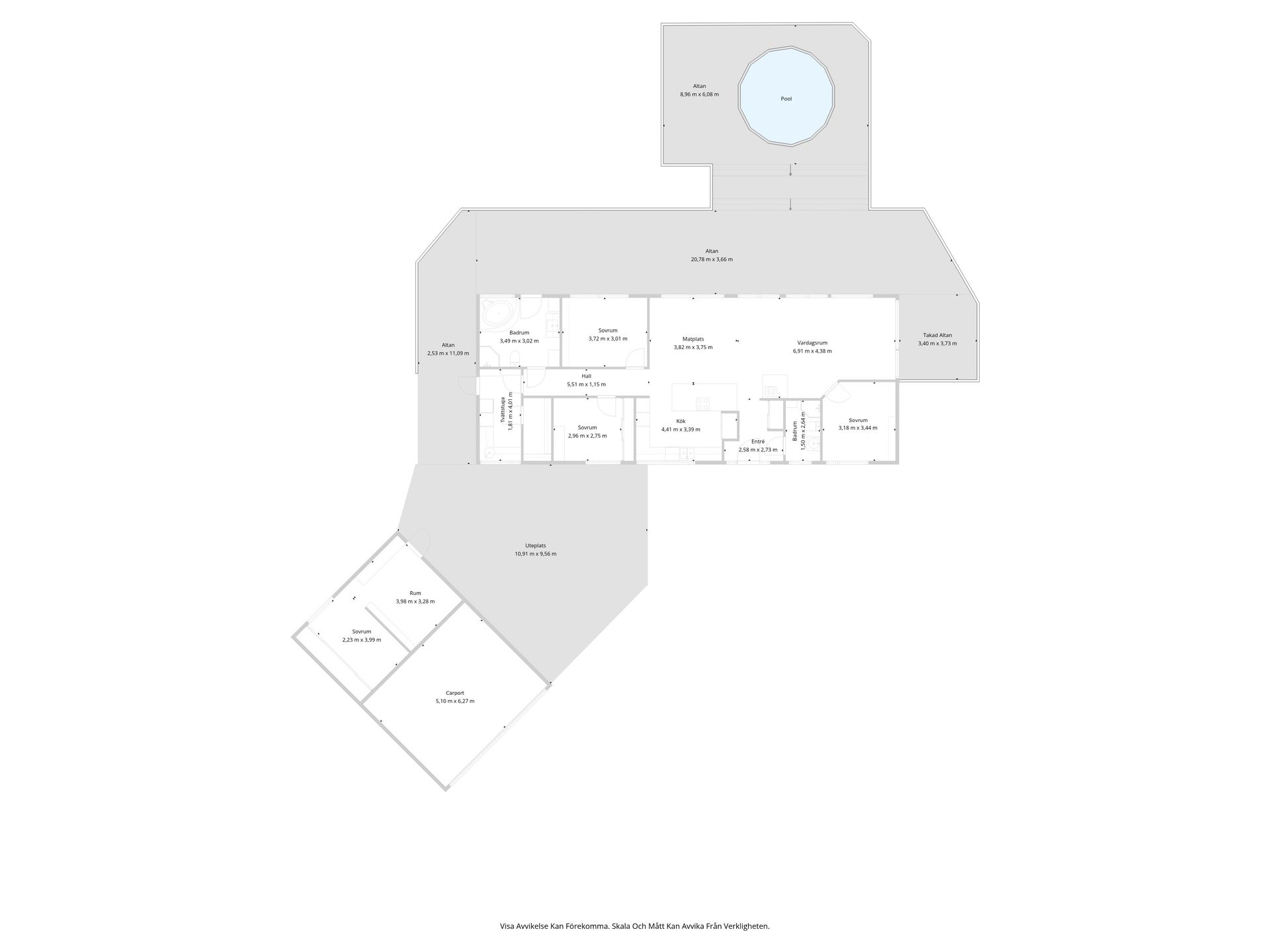 Villa, Norra Överbybergsvägen 22, Lanesund, Uddevalla