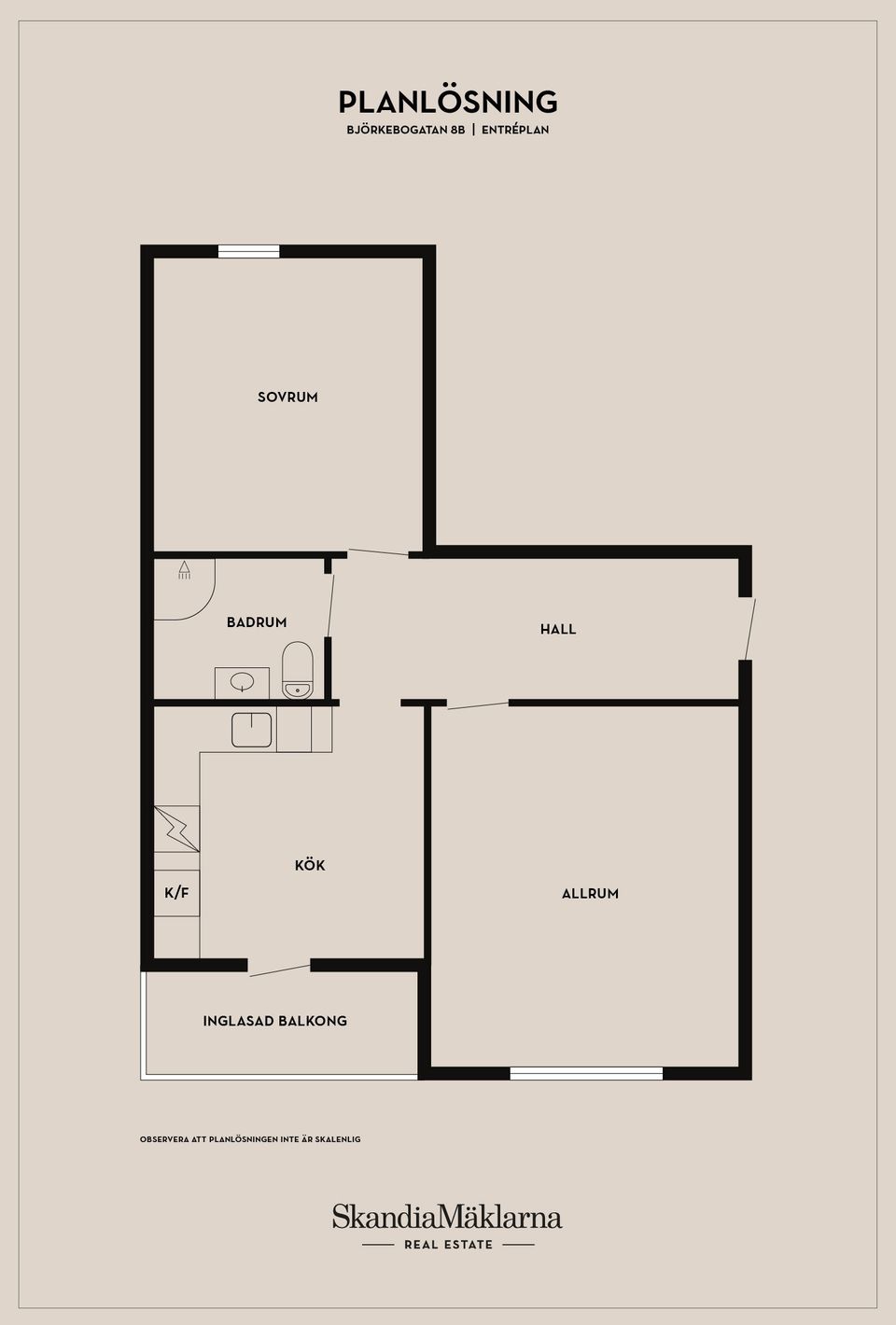Bostadsrätt, Björkebogatan 8B, Tomelilla
