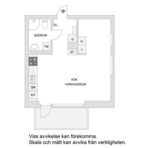 Bostadsrätt, Ladugårdsgatan 10, Stora Ursvik, Sundbyberg
