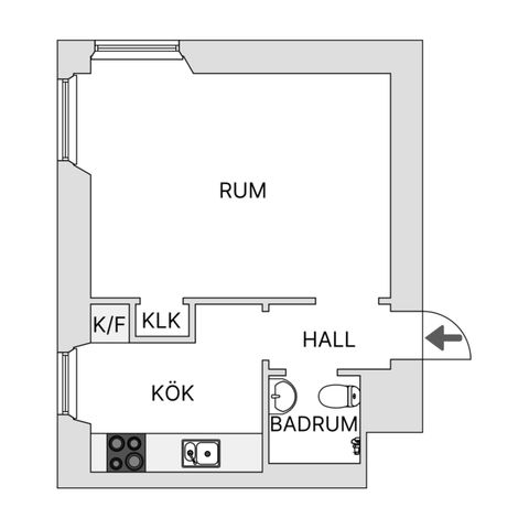 Bostadsrätt, Sågargatan 16, Södermalm - Sofia, Stockholm
