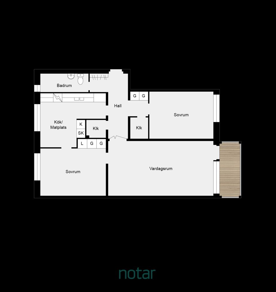 Bostadsrätt, Stora Södergatan 57C, Lund - Centrum, Lund