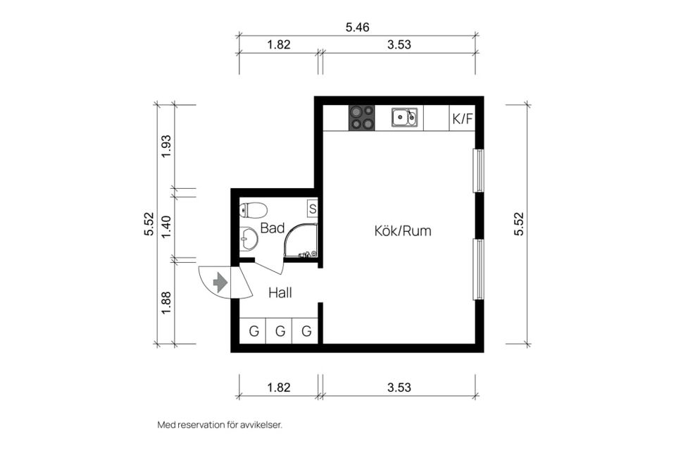 Bostadsrätt, Skolvägen 6 A, Centralt, Härryda