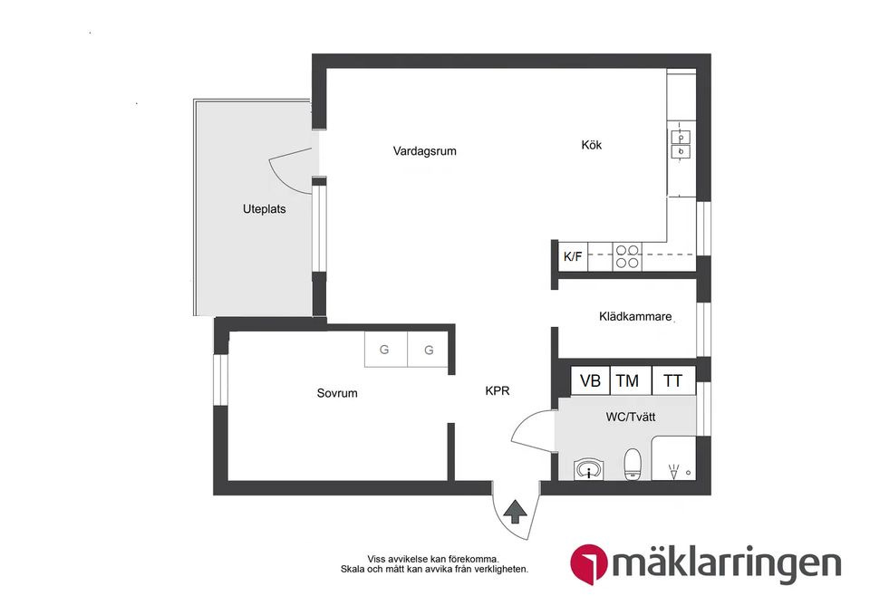 Bostadsrätt, Nidarosslingan 2C, Skälby, Järfälla