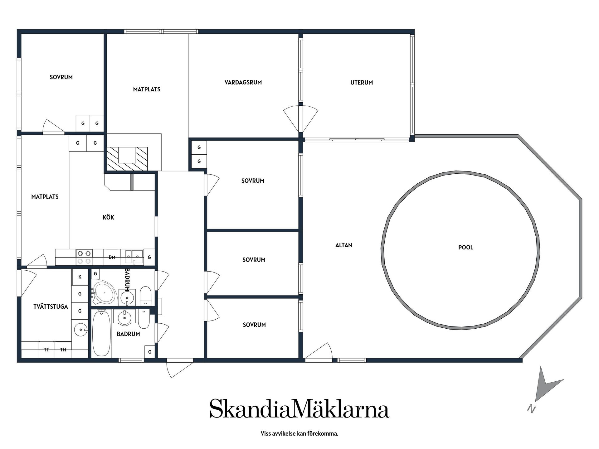 Villa, Dalkarlsvägen 23, Strängnäs