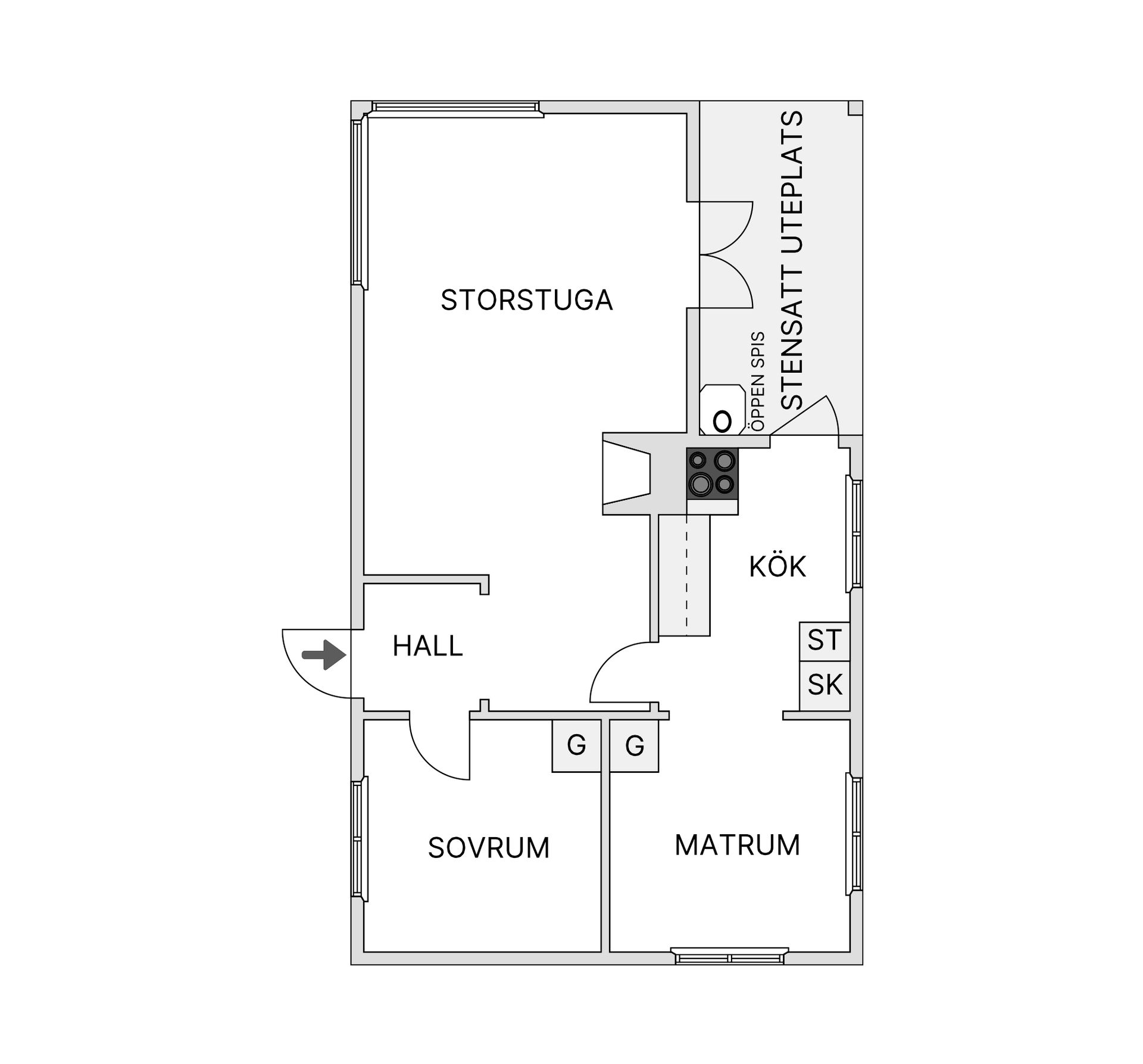 Fritidshus, Sågstigen 19, Malma, Värmdö