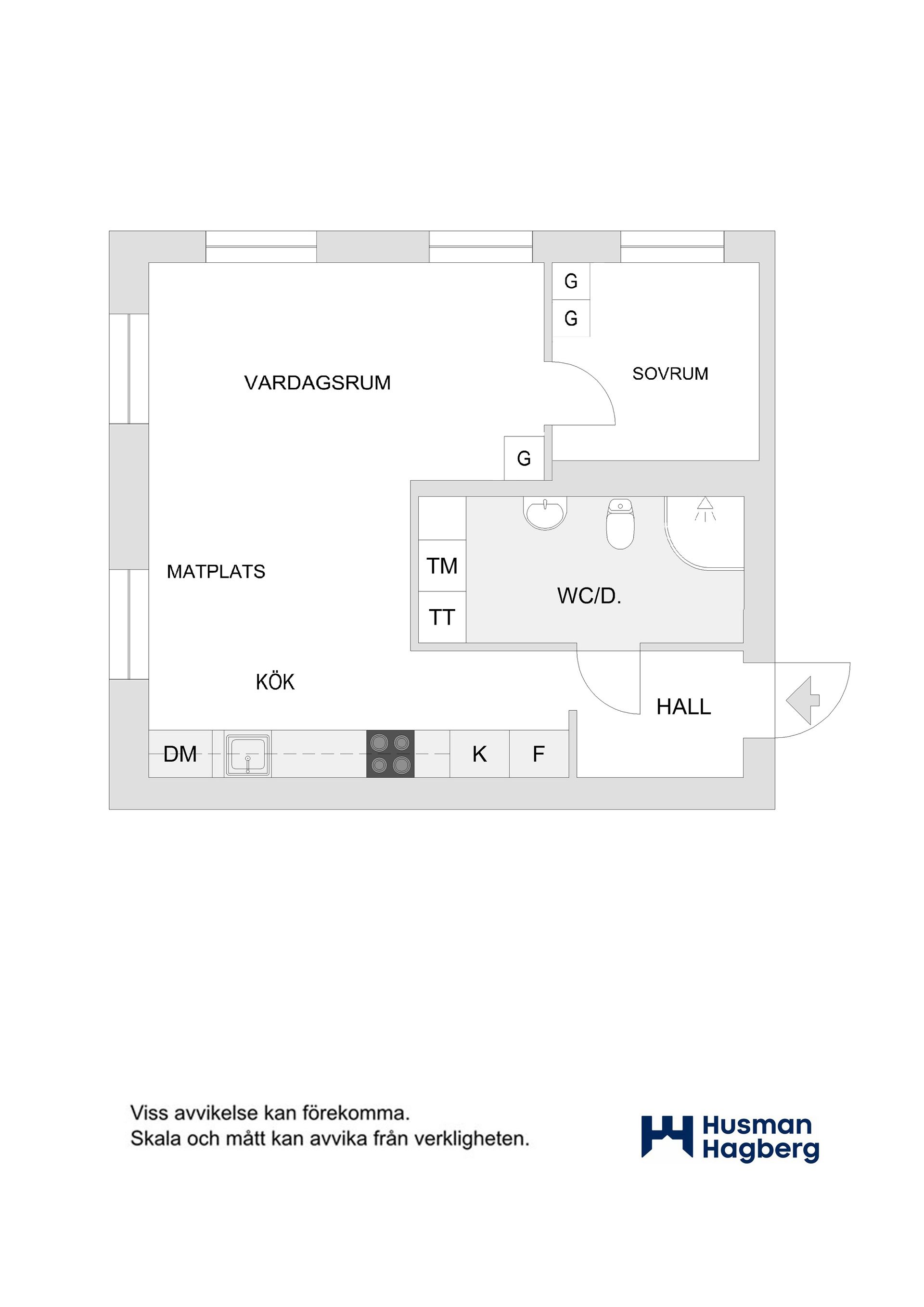 Bostadsrätt, Storgatan 8E, Väst På Stan, Umeå