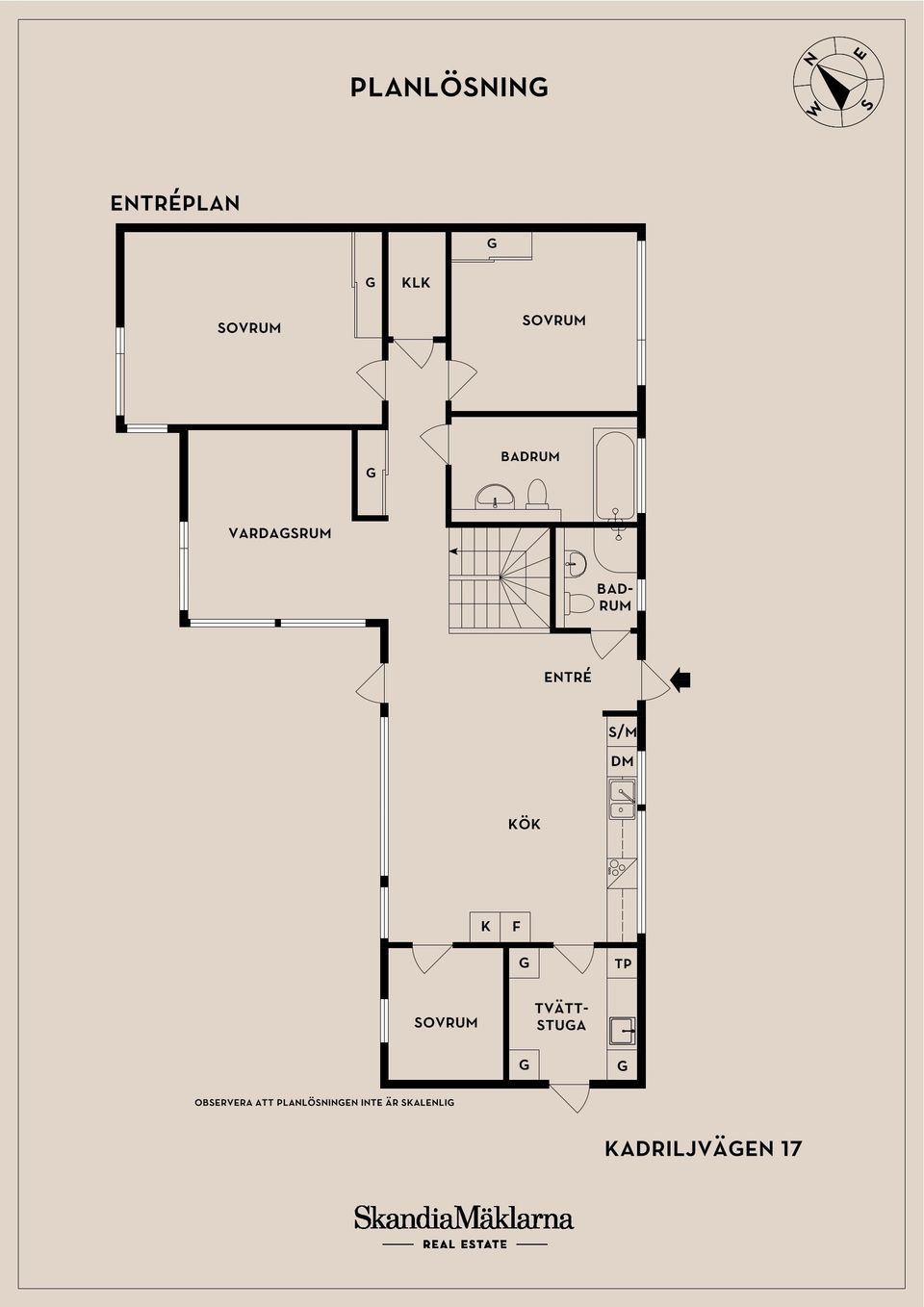 Villa, Kadriljvägen 17, Laröd, Helsingborg