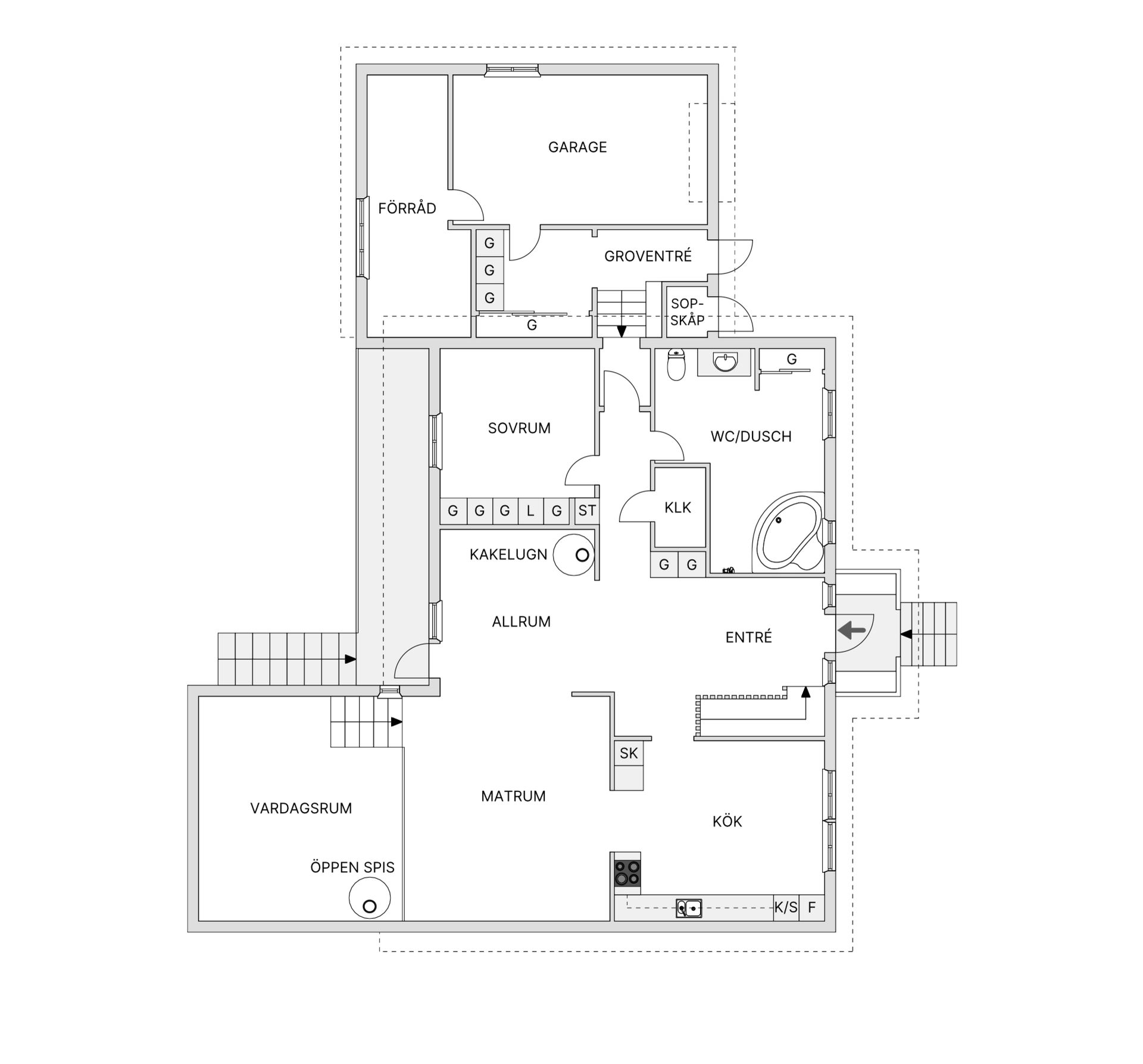 Villa, Bygdegatan 10, Bygdsiljum, Skellefteå