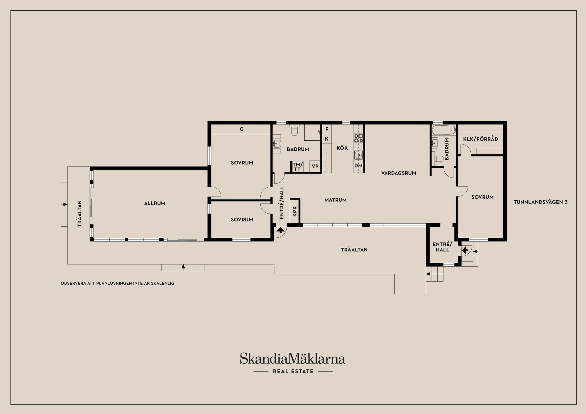 Villa, Tunnlandsvägen 3, Viksjö, Järfälla