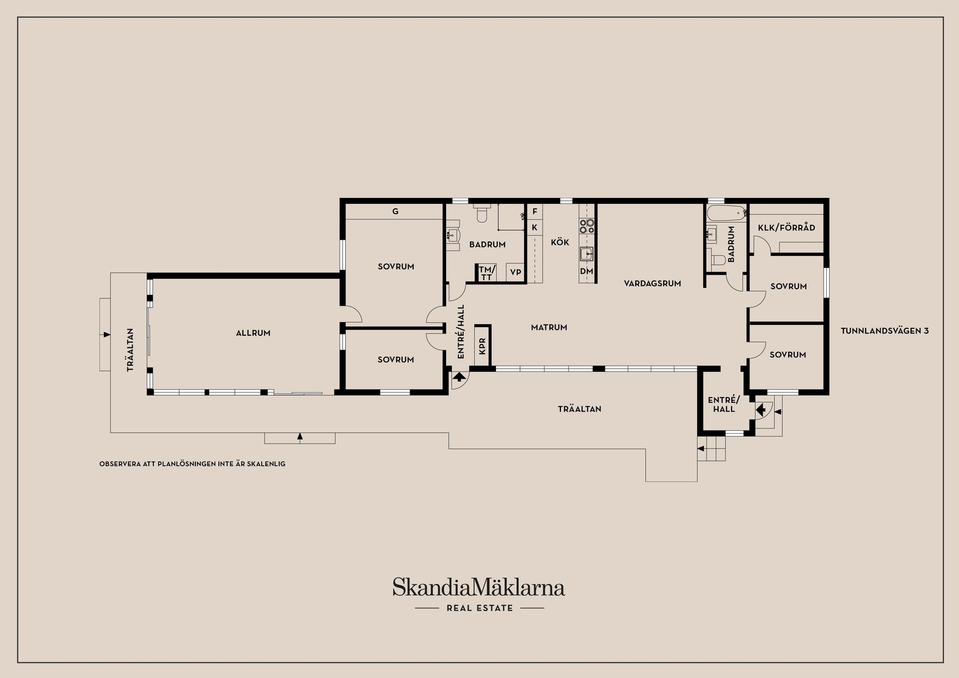 Villa, Tunnlandsvägen 3, Viksjö, Järfälla