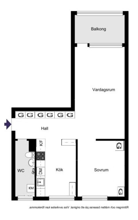 Bostadsrätt, Kyrkbacken 5, Hagalund, Solna