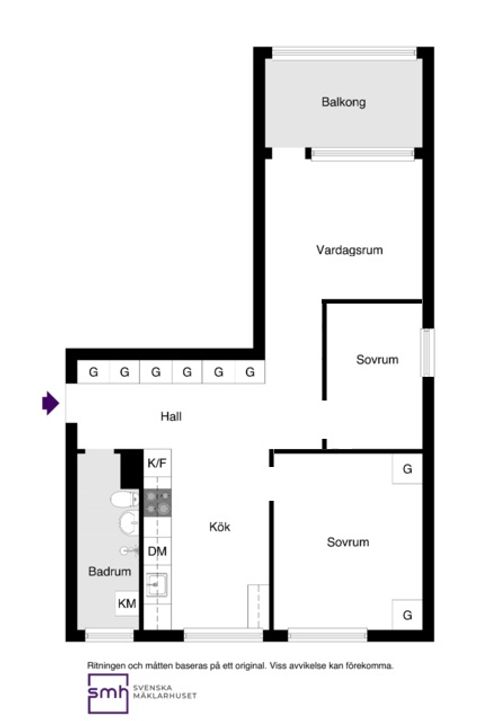 Bostadsrätt, Kyrkbacken 5, Hagalund, Solna