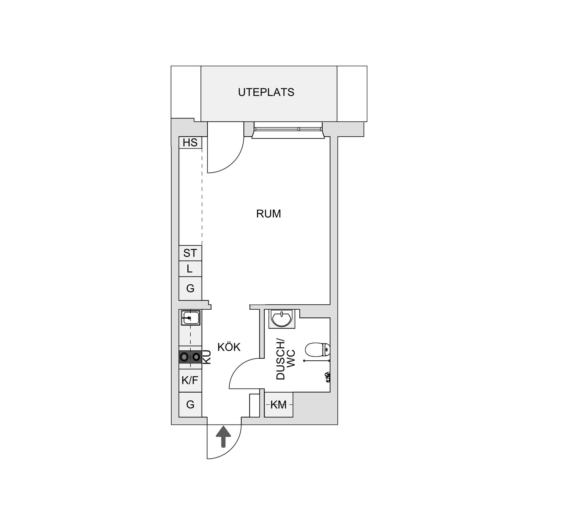 Bostadsrätt, Ektorpsvägen 1, Ektorp, Nacka