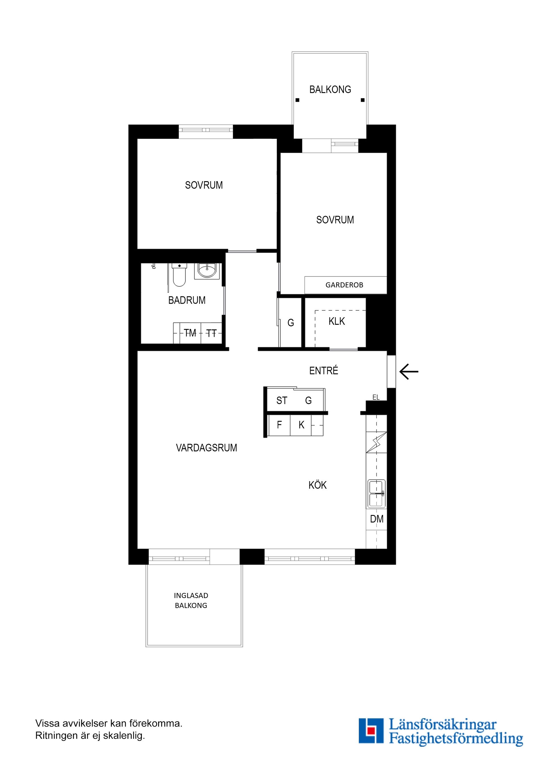 Bostadsrätt, Margreteborgsvägen 25, Silverdal, Sollentuna