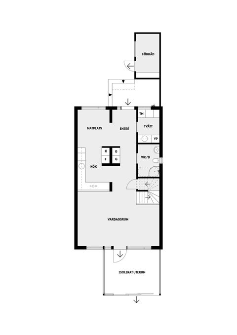Villa, Radhus, Torpängsbacken 66, Gribbylund, Täby