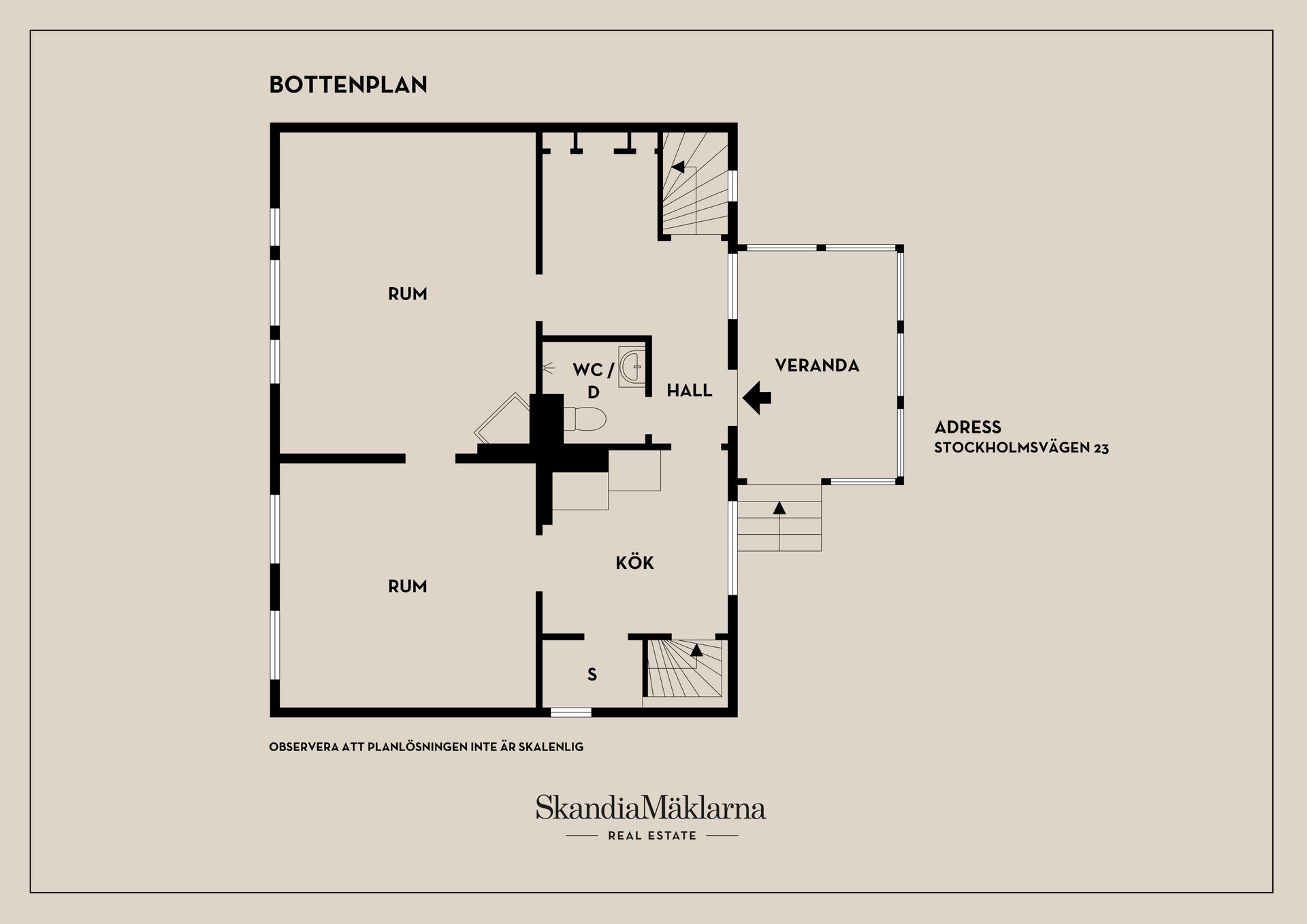 Villa, Stockholmsvägen 23, Östra Villastaden, Nyköping