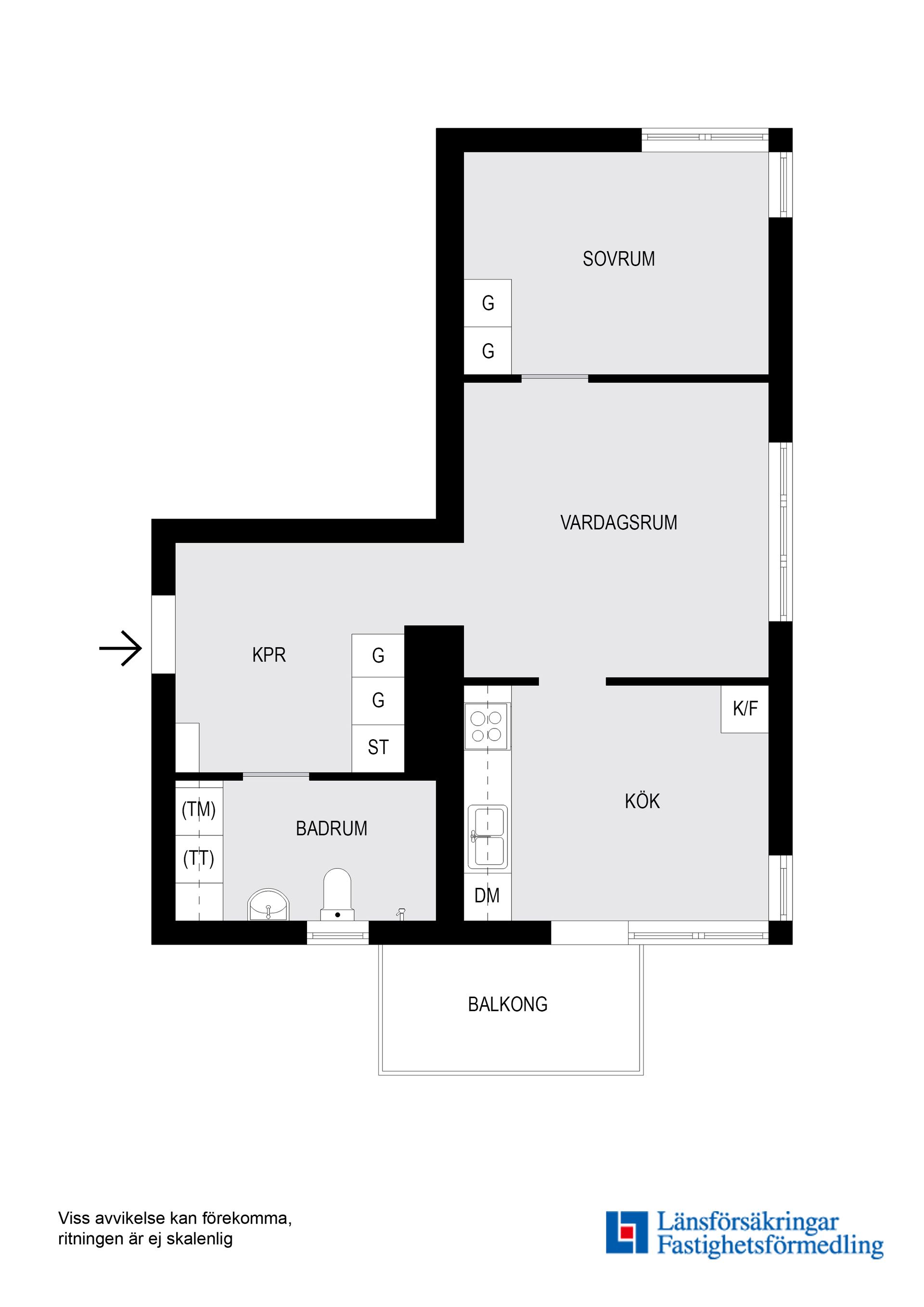 Bostadsrätt, Fogdevägen 45, Bagarmossen, Stockholm