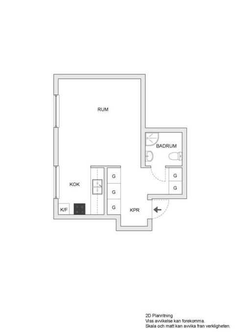 Bostadsrätt, Kungsgatan 7, Enköping