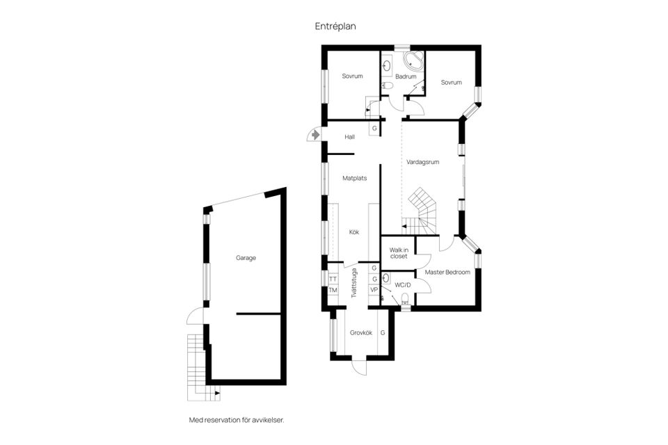 Villa, Hultmans väg 12, Åsa - Centrum, Kungsbacka